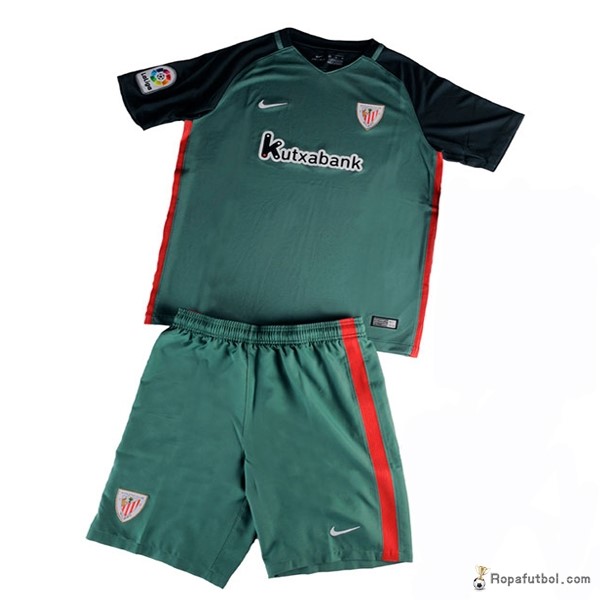 Camiseta Athletic Club Replica Segunda Ropa Niños 2016/17 Verde